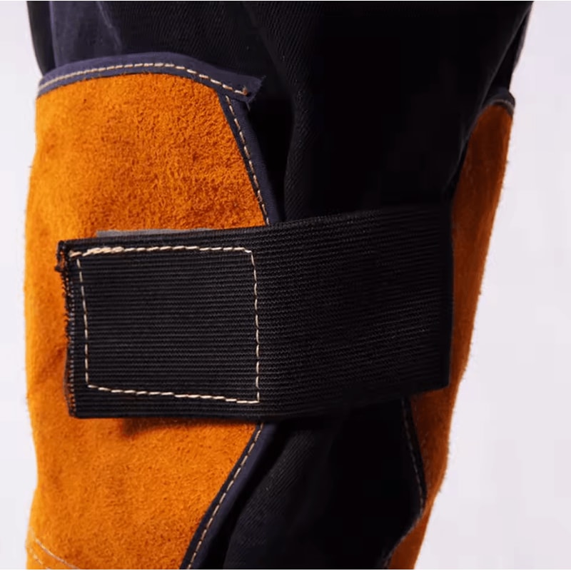 Fireproof Welding Leg Covers Reinforced AntiScald Protective Leg Sleeve Wraps 2