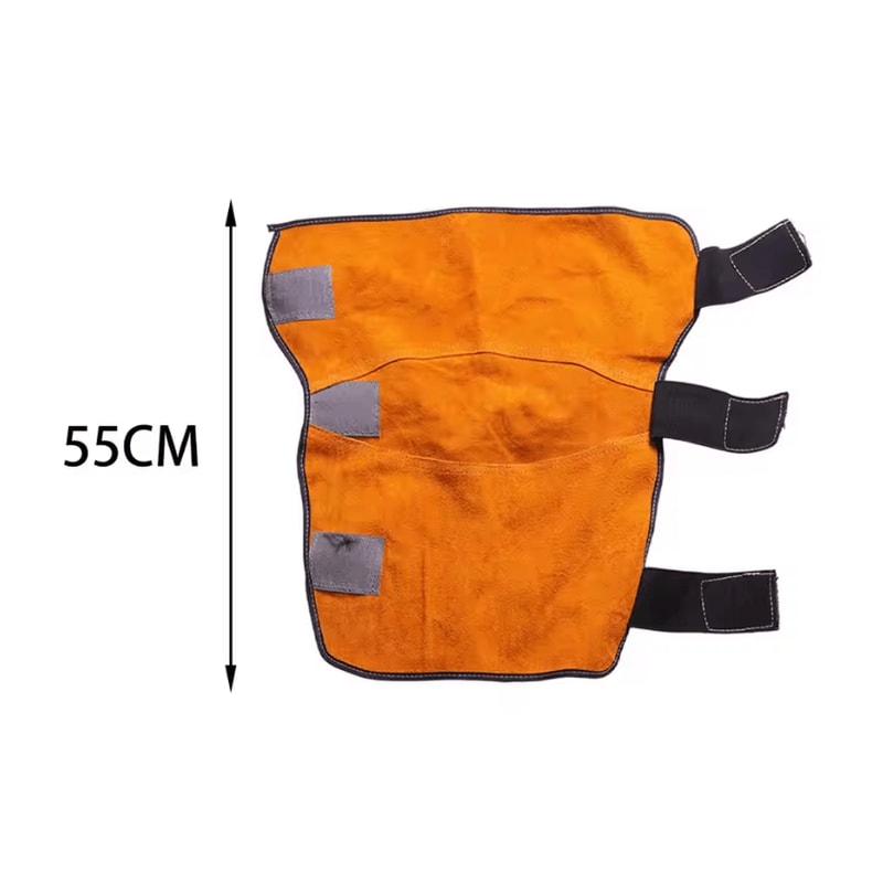 Fireproof Welding Leg Covers Reinforced AntiScald Protective Leg Sleeve Wraps 5