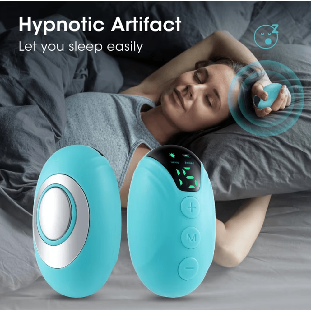 Handheld Micro Current Sleep Aid Device Intelligent Sleep Help Stress Relief Massager 0