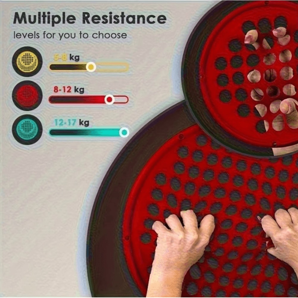 Portable Silicone Hand Exerciser Elastic Resistance Net For Home Training 7 Inches 1