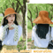 Wide Brim UPF 50 Sun Hat For Women Foldable AntiUV Beach Hiking Cap 21652362 In 3