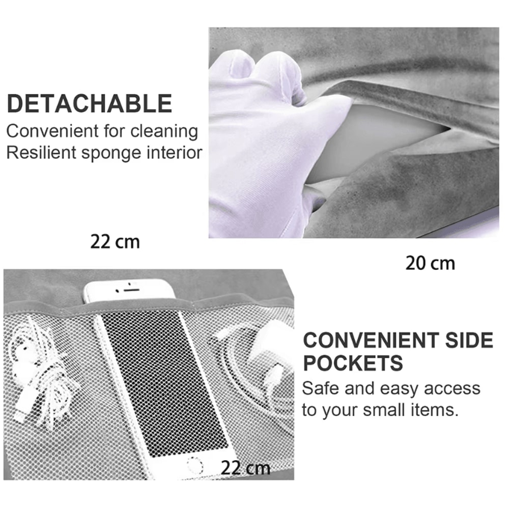 Portable Tablet Phone Pillow Holder MultiAngle Reading Stand Support Cushion 3