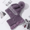 Plush Fur Lined Winter Warm Hat With Balaclava Cute Pompoms Coldproof Cap For Women 21652283 In 10