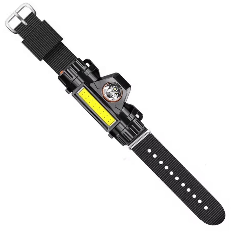 LED Portable Wristlight Strap USB Rechargeable Night Wrist Lamp For Cycling Running Outdoor 5