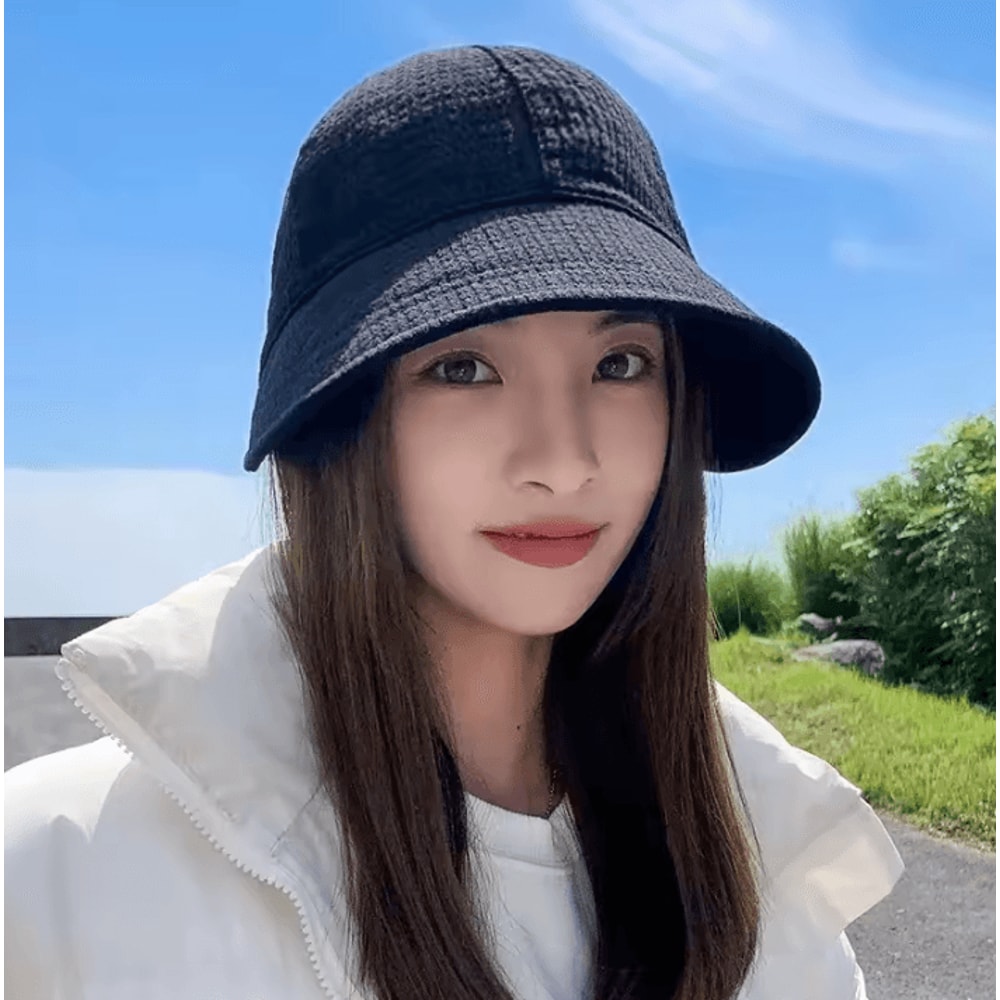 Womens Foldable Wide Brim Sunhat UV Protection Outdoor Beach Hiking Cap 1