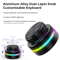 DualLayer Wireless Custom Keyboard With RGB Knob Volume Multimedia Control For Office And Creativ 6