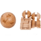 Wooden Puzzle Balls Brain Teaser Toy Holiday Home Decoration Gift 3