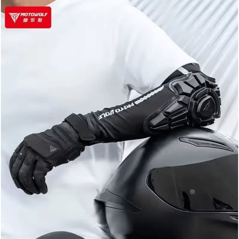MOTOWOLF Summer Motorcycle Elbow Pads MTB Motocross Cycling Protection Gear 0