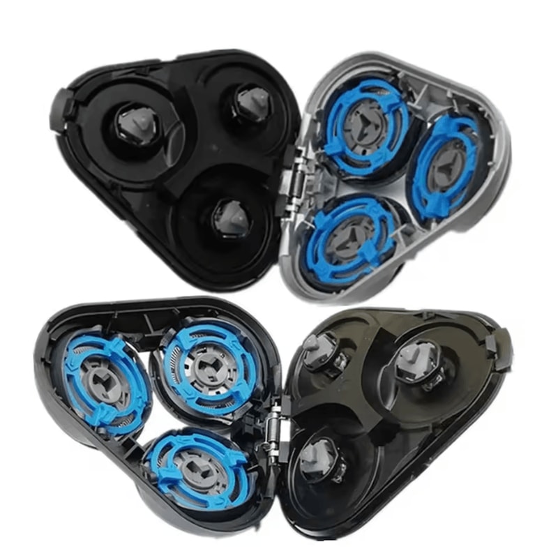 Washable Razor Blade Replacement Head Compatible With Philips S5000 Series Electric Shavers 4