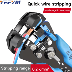 7inch automatic wire stripper & multifunctional cable cutter pliers – electrical wire stripping, cutting & crimping tool