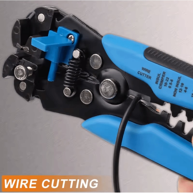 7Inch Automatic Wire Stripper Multifunctional Cable Cutter Pliers Electrical Wire Stripping Cutti 3