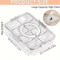8Grid Divided Food Storage Box With Lid Refrigerated Snack Fruit Organizer 4