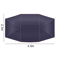 Folded Waterproof Car Umbrella Cover Portable Carport Tent For Outdoor Protection 6