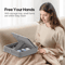 Foldable Tablet Pillow Stand With Storage Adjustable IPad Holder For Bed Lap Desk 2