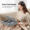 Foldable Tablet Pillow Stand With Storage Adjustable IPad Holder For Bed Lap Desk 2