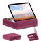 Foldable Tablet Pillow Stand With Storage Adjustable IPad Holder For Bed Lap Desk 6