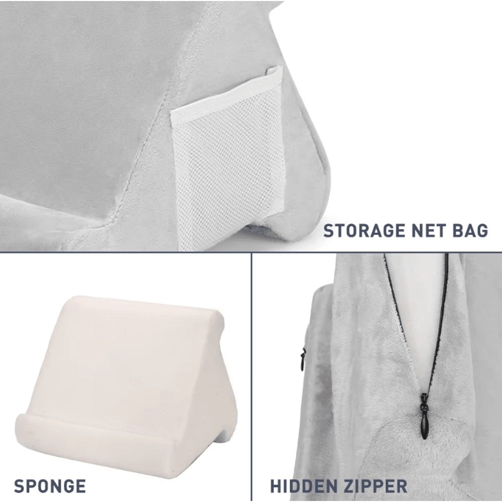 Multifunctional Tablet Support Pillow Stand Soft Sponge Holder For Reading Books Tablet Desktop U 4