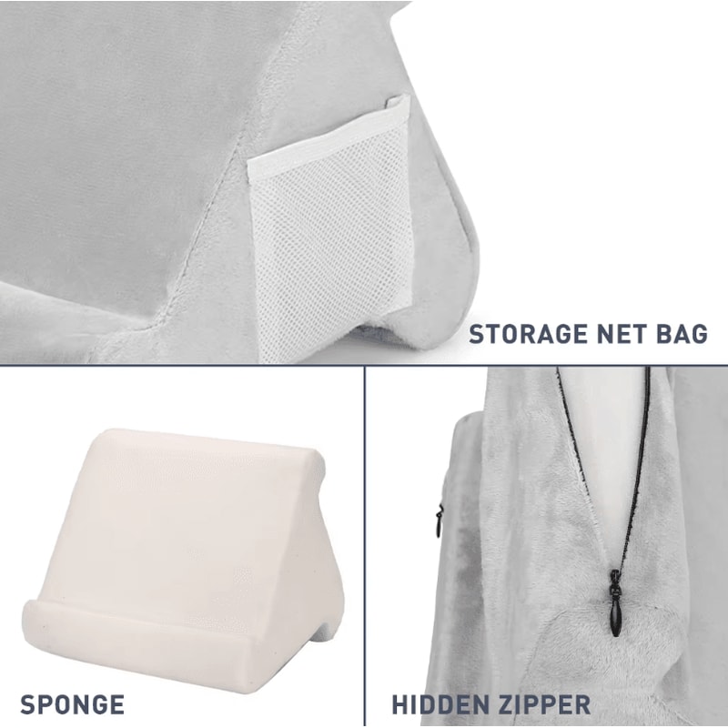 Multifunctional Tablet Support Pillow Stand Soft Sponge Holder For Reading Books Tablet Desktop U 4