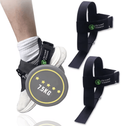 adjustable dumbbell ankle strap trainer – leg muscle strengthener for calves & shins