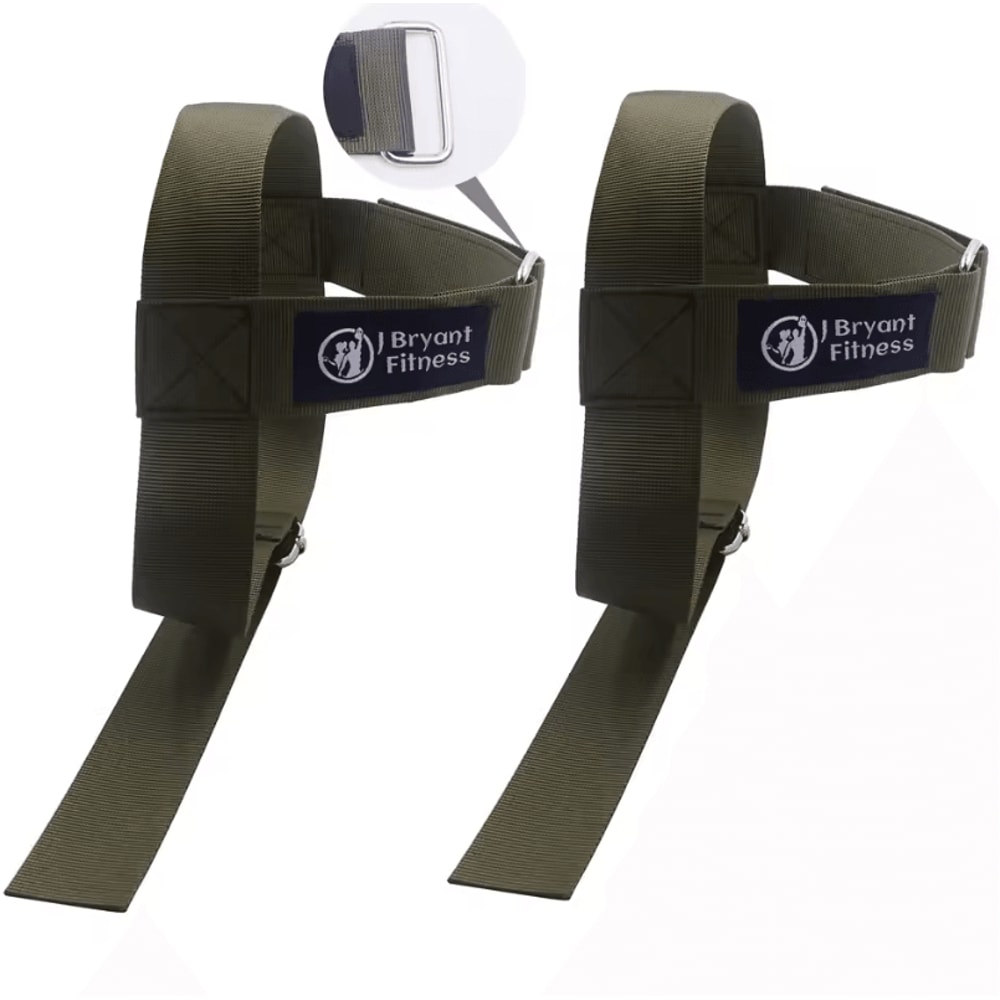 Adjustable Dumbbell Ankle Strap Trainer Leg Muscle Strengthener For Calves Shins 8