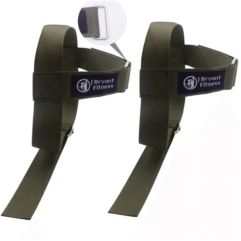 Adjustable Dumbbell Ankle Strap Trainer Leg Muscle Strengthener For Calves Shins 8