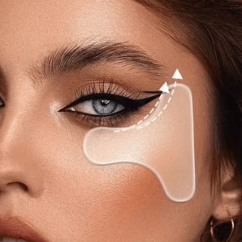 Portable Silicone Eye Patch TShaped Skincare Eye Patch For Overnight AntiWrinkle Care 2