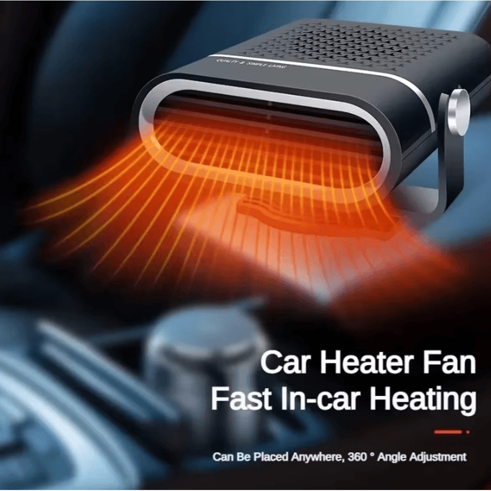 Portable 12V24V Car Heater Fast Heating Windshield Defogger Defrost Fan 1