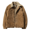 Korean Fashion Mens Winter Jacket Warm Casual Parka With Plush Velvet Corduroy 1