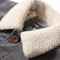 Korean Fashion Mens Winter Jacket Warm Casual Parka With Plush Velvet Corduroy 3