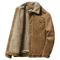 Korean Fashion Mens Winter Jacket Warm Casual Parka With Plush Velvet Corduroy 6