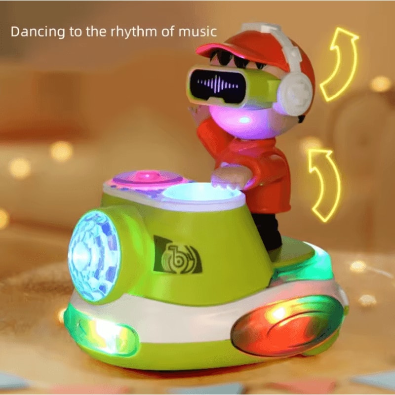 Interactive LightUp DJ Toy For Kids MusicSynced Dancing Fun Gift 0