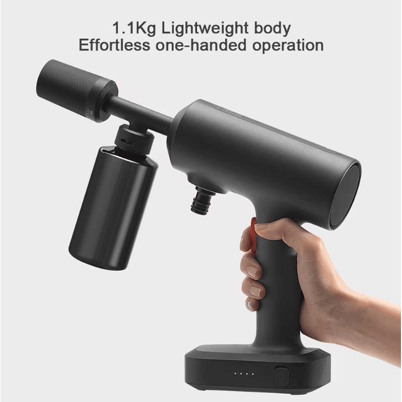 Wireless Car Washer Cordless HighPressure Portable Cleaning Pump With 6m Hose 3