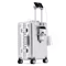 20Inch 500mm Aluminum Frame Functional Trolley Suitcase ShockAbsorbing USB Charging MultiFeature 1