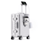 20Inch 500mm Aluminum Frame Functional Trolley Suitcase ShockAbsorbing USB Charging MultiFeature 1