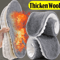 2pcs SelfHeated Thermal Insoles Winter Warm Memory Foam Shoe Pads For Men Women 0