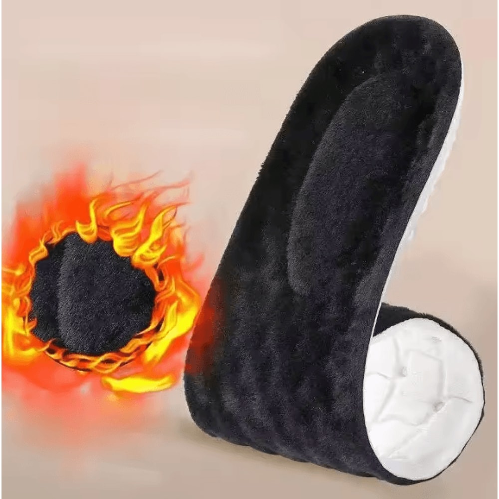 2pcs SelfHeated Thermal Insoles Winter Warm Memory Foam Shoe Pads For Men Women 7