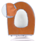 Plush Winter Warm Toilet Seat Cushion Washable OShaped Toilet Lid Cover 1457 By 1732 In 2