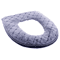 Plush Winter Warm Toilet Seat Cushion Washable OShaped Toilet Lid Cover 1457 By 1732 In 5