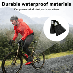 waterproof trail leg gaiters – breathable hiking & cycling boots gators with adjustable fit