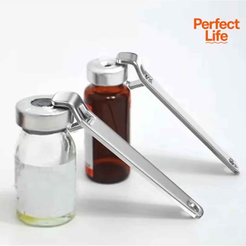 Stainless Steel Bottle Can Opener Tool Portable Vial Opener For Kitchens And Medical Use 0