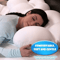 Ergonomic Egg Shaped Cloud Pillow 3D Memory Foam Bed Nursing Support Cushion 1575 By 984 By 394 I 0