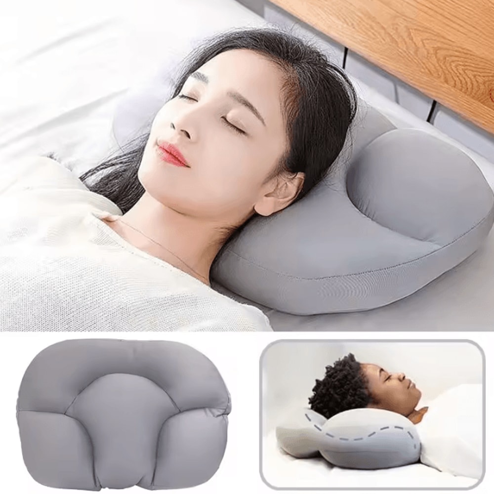 Ergonomic Egg Shaped Cloud Pillow 3D Memory Foam Bed Nursing Support Cushion 1575 By 984 By 394 I 1