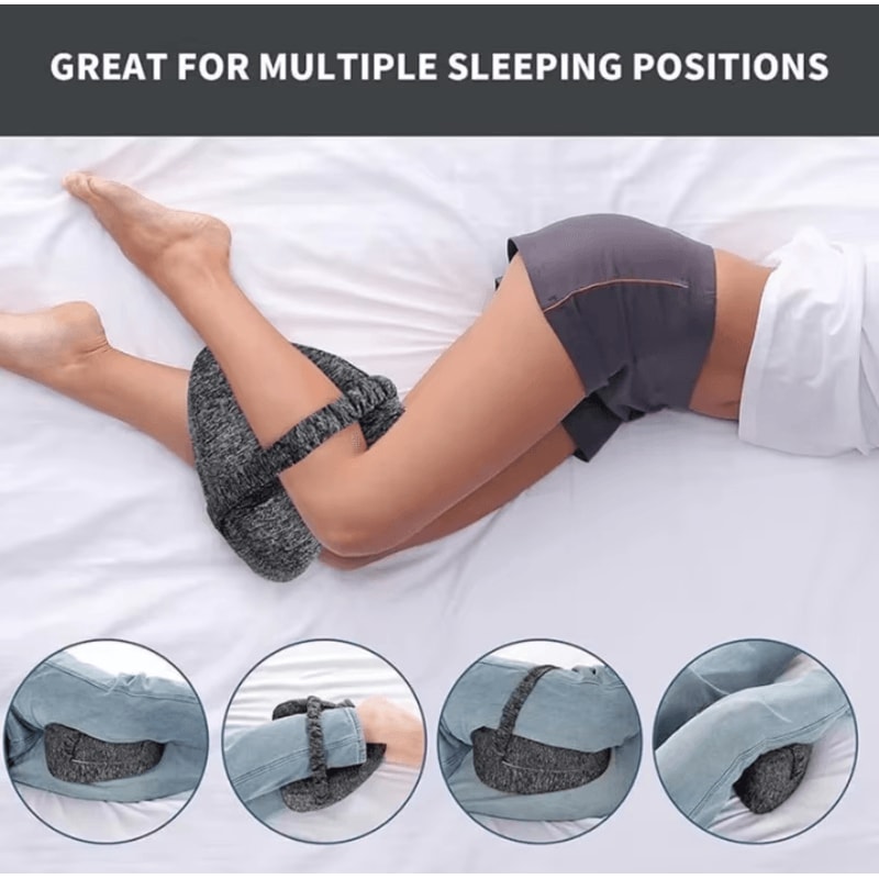 Memory Foam Orthopedic Knee Support Pillow Leg Sciatica Relief Cushion For Bed Sofa 1