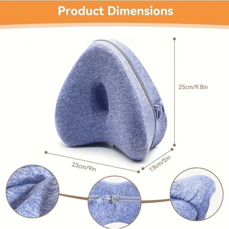 Memory Foam Orthopedic Knee Support Pillow Leg Sciatica Relief Cushion For Bed Sofa 4