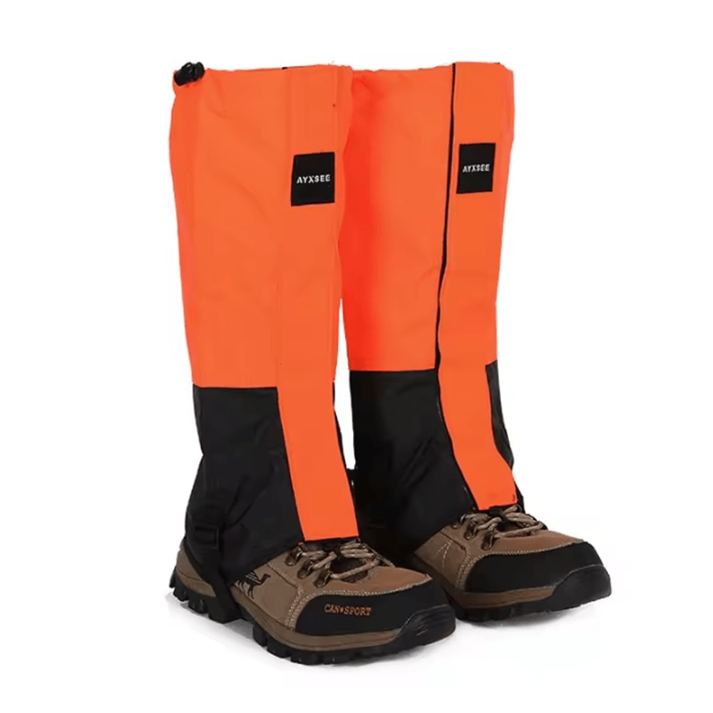 1732Inch Waterproof Leg Gaiters Adjustable Hiking Winter Ski Leg Covers For Men Women 7