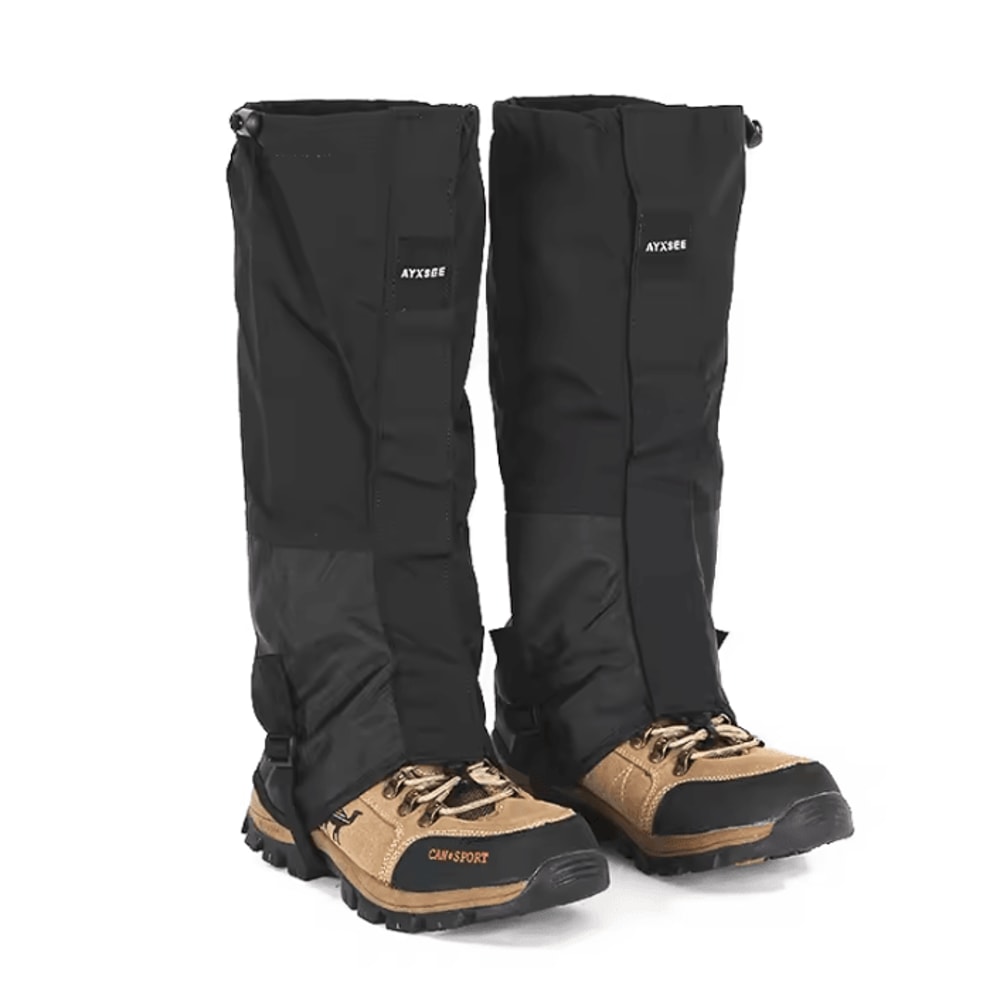 1732Inch Waterproof Leg Gaiters Adjustable Hiking Winter Ski Leg Covers For Men Women 8
