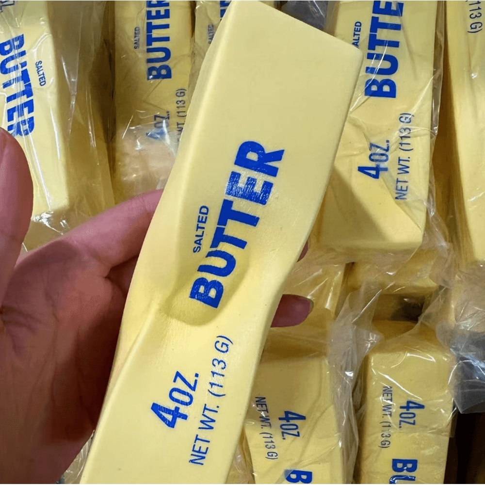 Soft Slow Rebound Butter Stick Fidget Toy Realistic Squeezing Decompression Sensory Toy 1