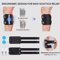 Adjustable Sciatica Pain Relief Brace Dual Compression Sciatic Nerve Support 2