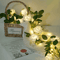 RoseGlow 10 LED Rose String Lights Battery Powered Romantic Flower Garland Night Light 0