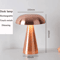 MushroomAura Rechargeable LED Table Lamp Retro Touch Sensor Bedside Reading Light 9